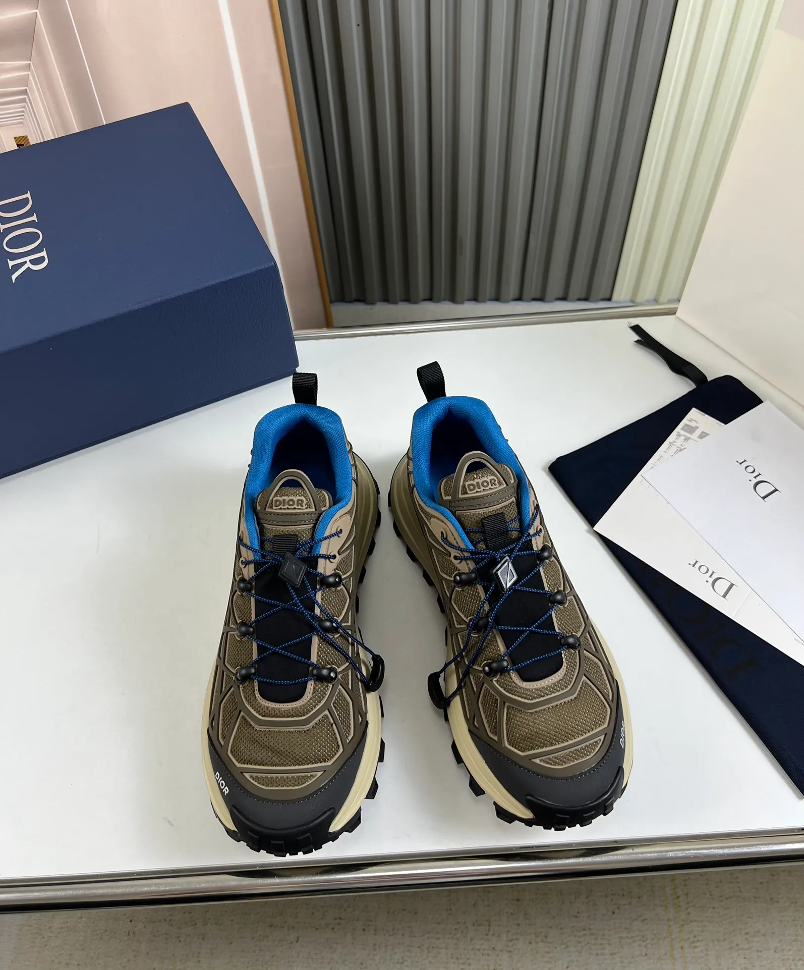 Men's men's shoes 💰640💰 Dior. The latest hot sale 🔥Official website 1:1 replica ⬆️Imported mesh technology, comfortable mesh lining 38-45 (45 customized, non-returnable)